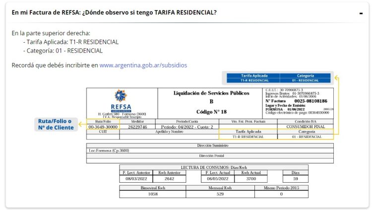 Cómo saber si Nación aceptó tu solicitud de subsidio energético