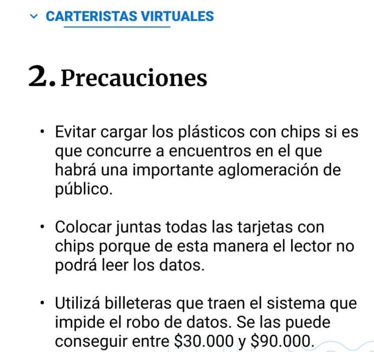 Nueva modalidad de robo: a tener cuidado con los carteristas virtuales