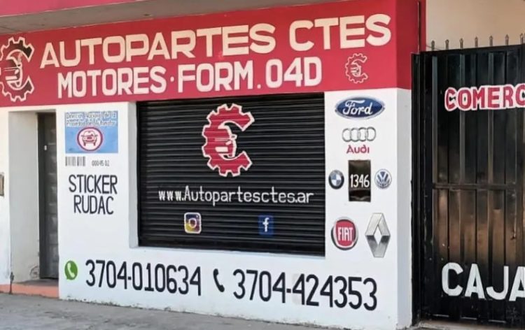 Autopartes Corrientes: Llega a Formosa la posibilidad de adquirir repuestos usados de manera legal