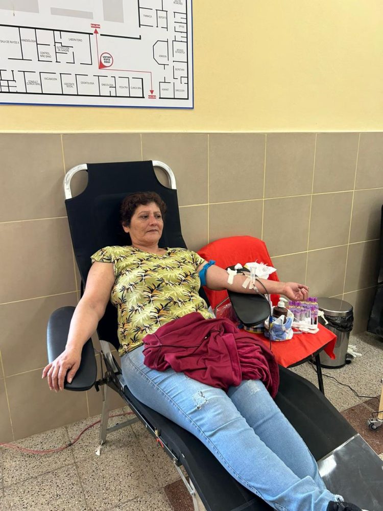 Una importante colecta de sangre realizaron en el Hospital de Los Chiriguanos 