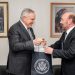 Gildo Insfrán recibió a Marc Stanley en Casa de Gobierno