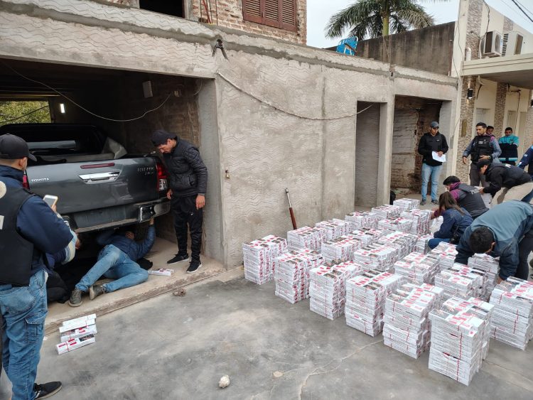 Golpe al contrabando: Secuestran cargamento de cigarrillos valuado en más de $100 millones