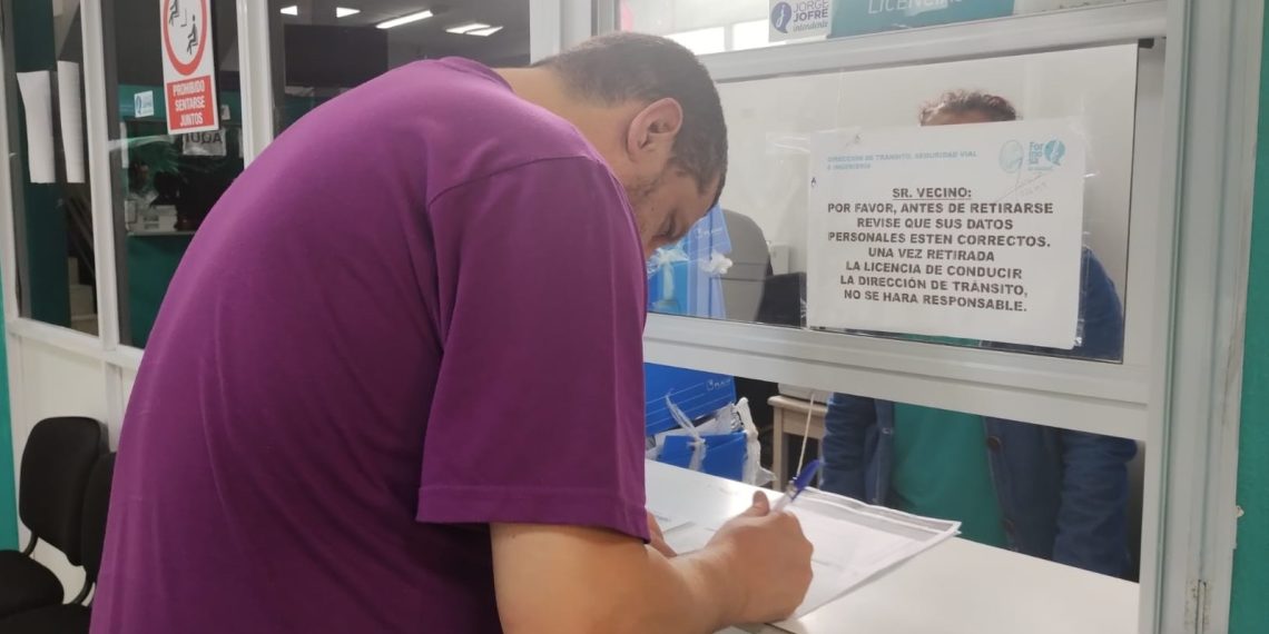 El municipio registra una faltante de insumos para la extensión de licencias de conducir
