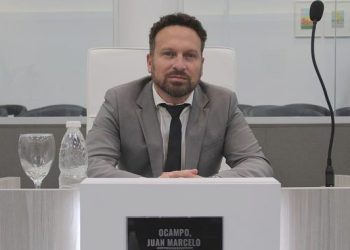 Ocampo presentó un proyecto para que el Concejo Deliberante destine un punto de la coparticipación al pago de los empleados municipales