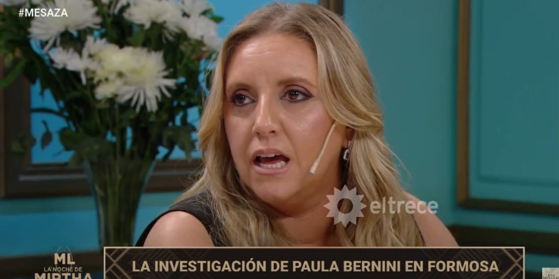 Paula Bernini volvió a ratificar el informe de «las embarazadas del monte» en el oeste formoseño (video)