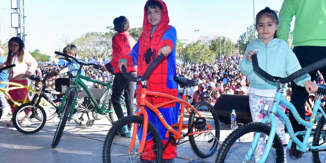 Cerraron un fin de semana festivo y multitudinario por el Mes de las Infancias