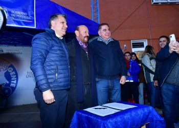 Caffa detalló las obras de desagüe fluvial y repavimentación de la calle Martín Rodríguez