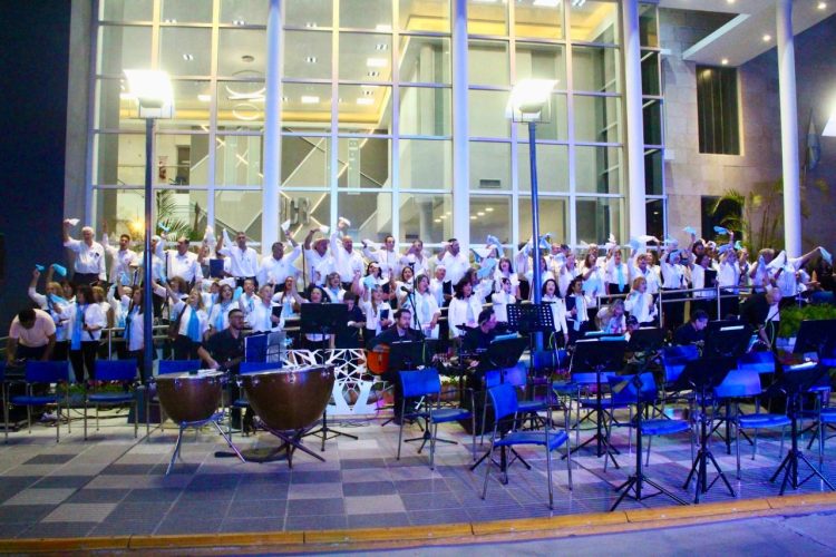 Estudiantes de más de 20 colegios secundarios de la ciudad participaron de la “Expo Fest” del HCD