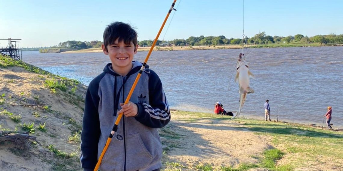 A Toda Costa: habrá pesca recreativa para niños a orillas del río Paraguay