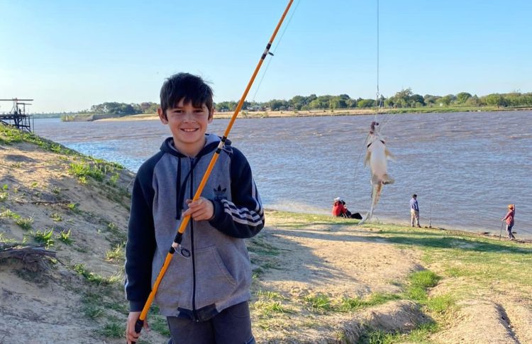 A Toda Costa: habrá pesca recreativa para niños a orillas del río Paraguay