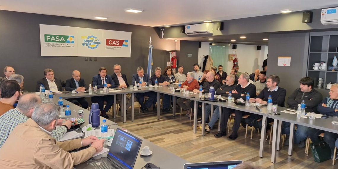 Autoridades de Nación recibieron a supermercadistas del interior