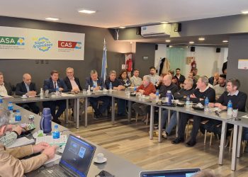 Autoridades de Nación recibieron a supermercadistas del interior