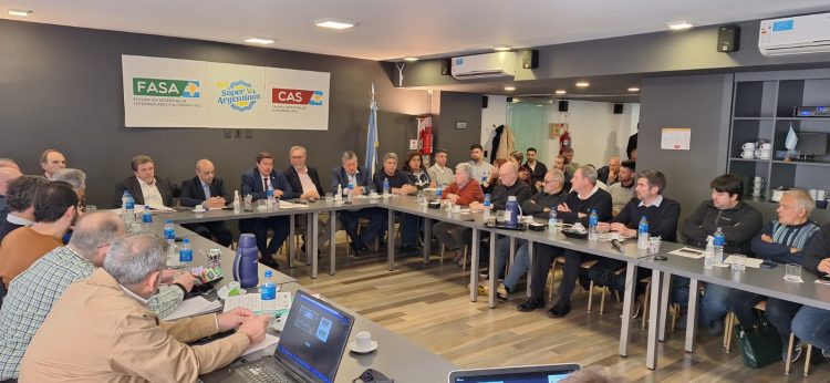 Autoridades de Nación recibieron a supermercadistas del interior