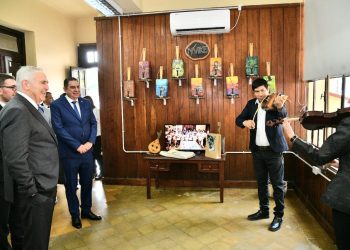 El intendente Jorge Jofré recibió al Embajador de Estados Unidos Marc Stanley