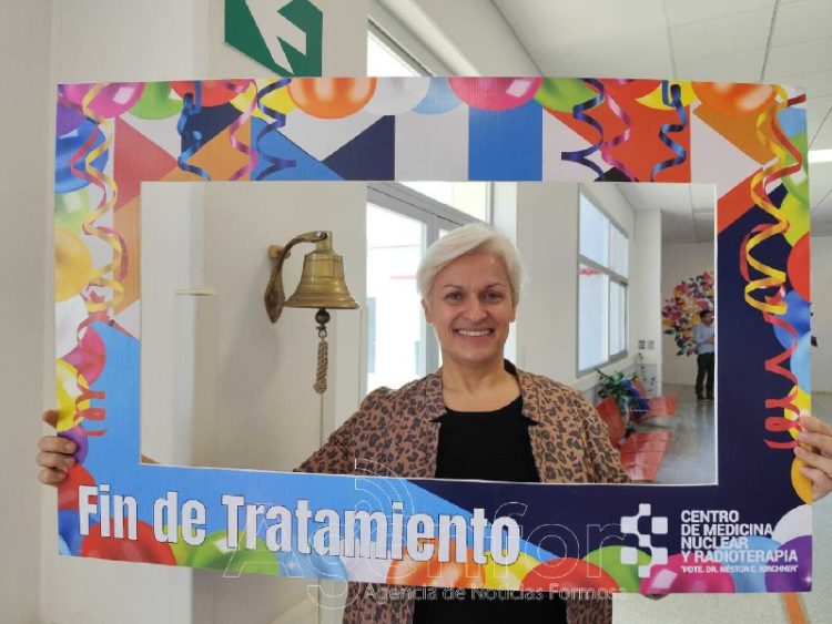 Tras una larga lucha, Muriel venció al cáncer como paciente del Centro de Medicina Nuclear y Radioterapia