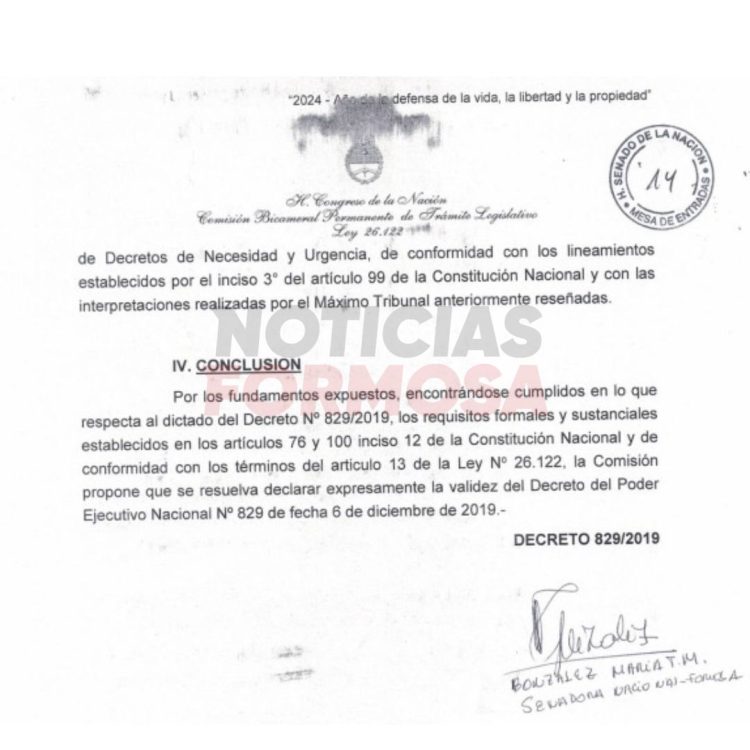 La compensación económica a los Héroes del 5 de octubre la trata hoy el Congreso y una firma que sorprendió