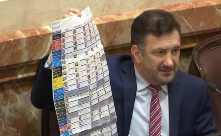 El Senado aprobó la Boleta Única de Papel: qué es y qué dice el proyecto