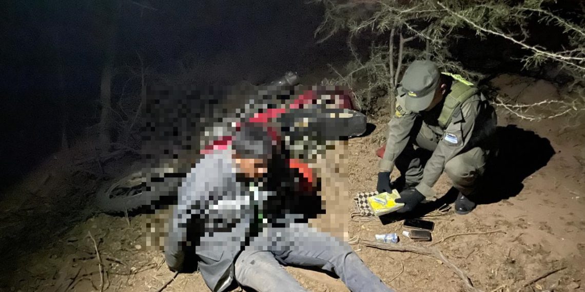 Gendarmería detectó el transporte de más de un kilo de cocaína en un control vehicular