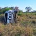 Conductor alcoholizado volcó con su camioneta y su acompañante sufrió lesiones de carácter graves