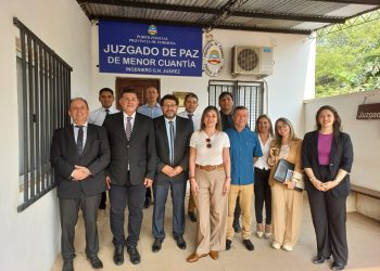 Tres ministros del STJ inspeccionaron juzgados y dependencias judiciales del interior