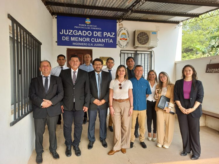 Tres ministros del STJ inspeccionaron juzgados y dependencias judiciales del interior