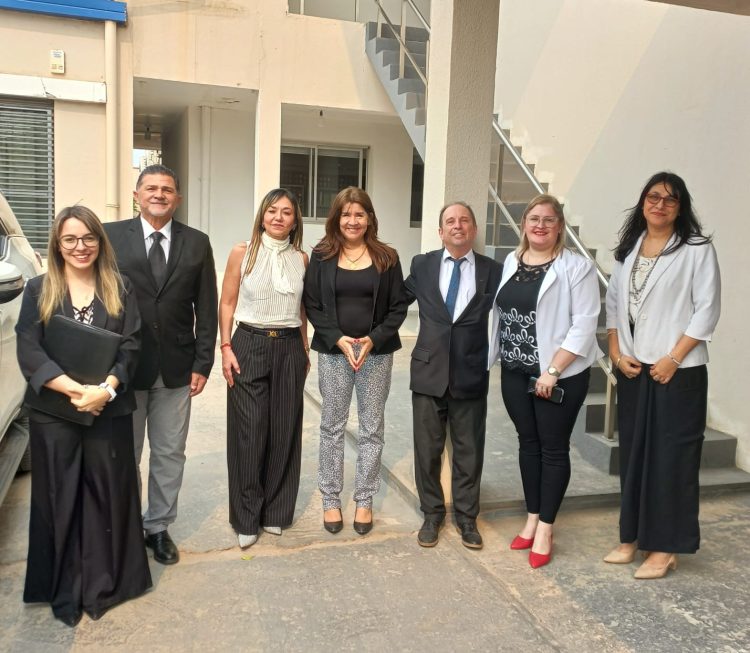 Tres ministros del STJ inspeccionaron juzgados y dependencias judiciales del interior