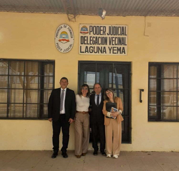 Tres ministros del STJ inspeccionaron juzgados y dependencias judiciales del interior