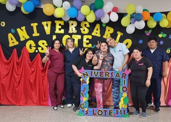 El ministro Aníbal Gómez encabezó actividades conmemorativas al primer aniversario de dos centros de salud