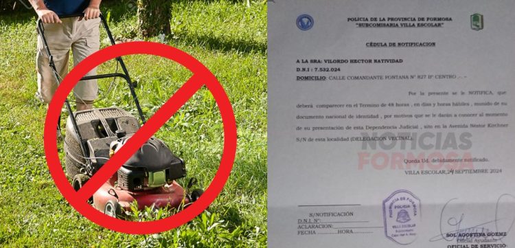 Fue a cortar el pasto de un centro de jubilados y lo metieron preso por “no avisar”