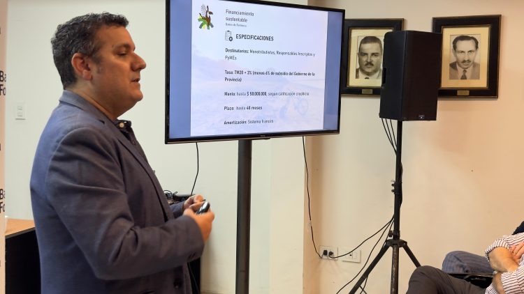 Banco Formosa lanzó un crédito con tasa subsidiada para emprendimientos sustentables