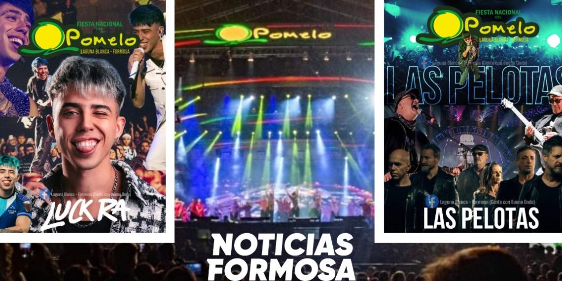 Luck RA y Las Pelotas, las atracciones artísticas de la Fiesta del Pomelo 2024