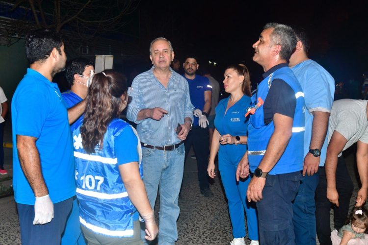 Ministro Gómez sobre el incendio en la Clínica Vresalovic: “Se activó el protocolo de emergencia, que está preparado para actuar en estas situaciones” 