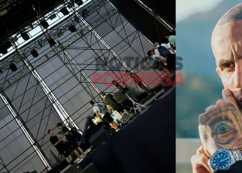 Ke Personajes: Emanuel Noir “se salvó de milagro”, una estructura de led cayó sobre el escenario