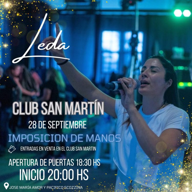 Leda viene a Formosa y anunciaron que realizará imposición de manos