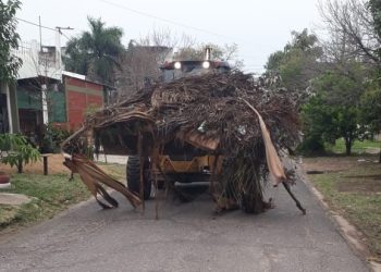 La Municipalidad trabajó para mitigar efectos de la lluvia