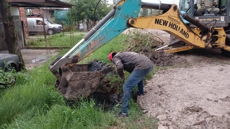 La Municipalidad trabajó para mitigar efectos de la lluvia