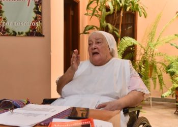 Religiosa formoseña es reconocida internacionalmente por su trabajo con los enfermos