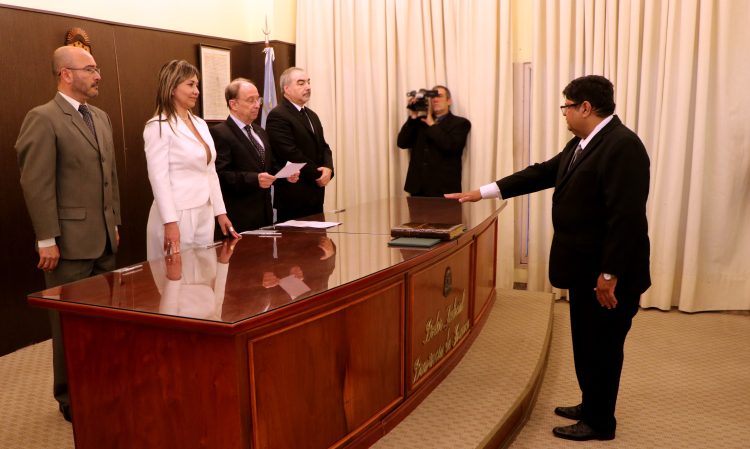 Juraron nuevos fiscales Julieta Alucín y Reynaldo Duarte en el Poder Judicial de Formosa