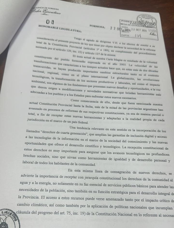 Diputados tratará reforma de la Constitución provincial, habrá  otro llamado a elecciones