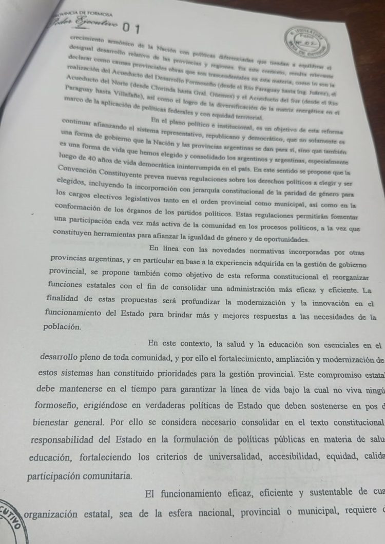 Diputados tratará reforma de la Constitución provincial, habrá  otro llamado a elecciones