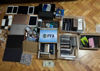 Policía Federal desbarató megabanda internacional que, desde Clorinda, contrabandeaba celulares robados