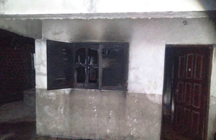Falleció un hombre de 62 al incendiarse la casa donde vivía