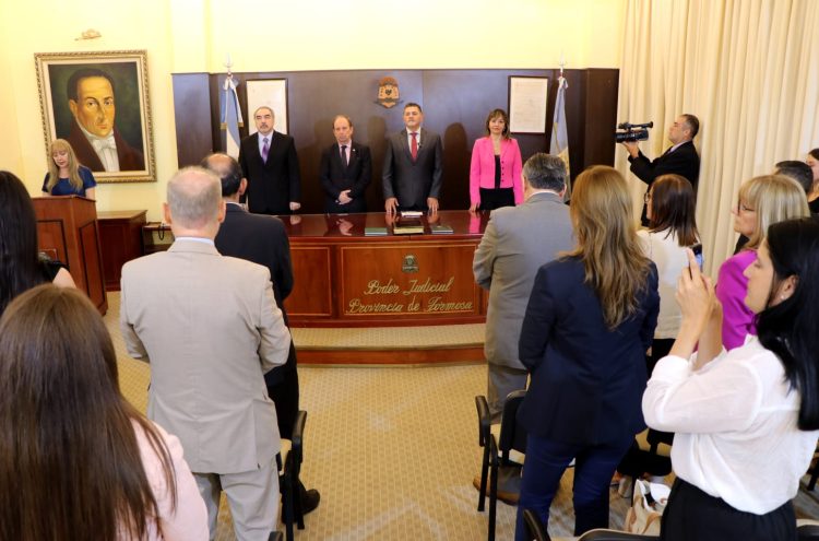 La nueva jueza de Paz de Clorinda juró ante el STJ y asumió funciones