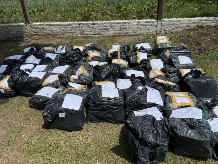 El Juzgado Federal N°1 de Formosa ejecutó la destrucción de casi 2.000 kilos de estupefacientes