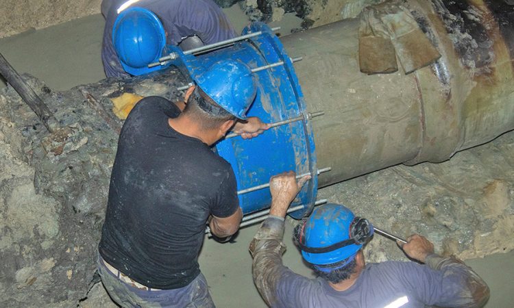 Corte del servicio de agua potable hasta la medianoche en la zona céntrica