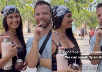 El reportaje que influencer yankee Dustin Luke le hizo a una formoseña fue trending topic en Twiter