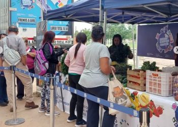 El vicegobernador acompañó a Soberanía Alimentaria en su visita a Las Lomitas