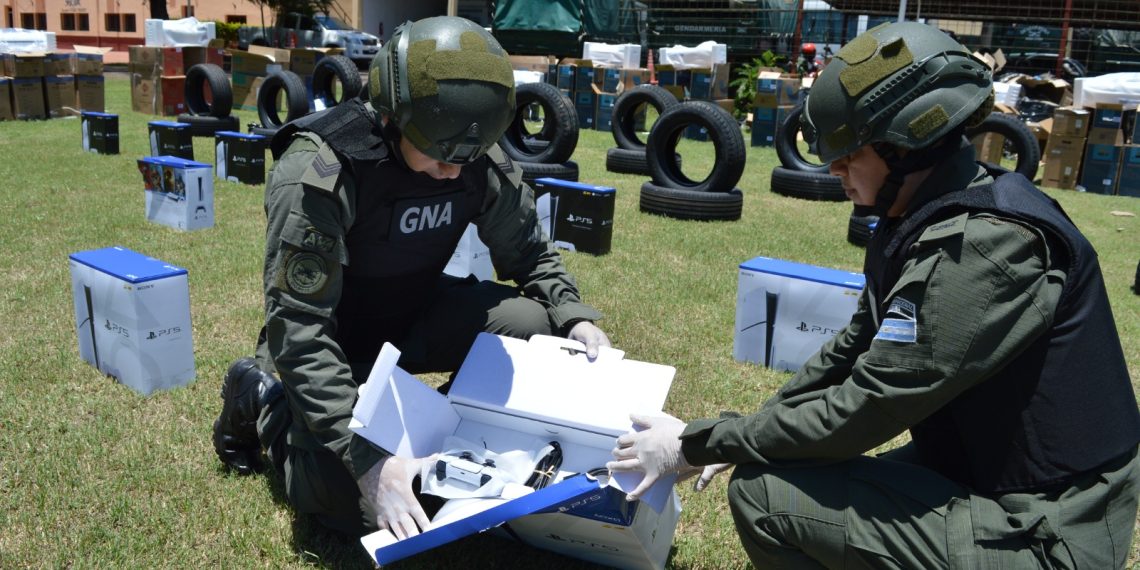 Gendarmería decomisó mercadería de contrabando valuada en más de $187 millones