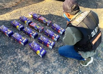 Varios procedimientos con incautación de pirotecnia ejecutó la policía en diversos lugares