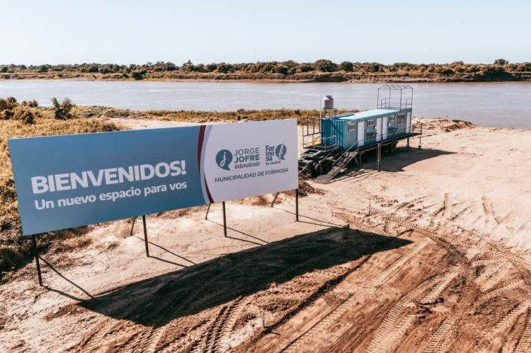 Se habilita el espacio recreativo “Parque Arenas” en la ribera del río Paraguay